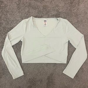 Gymshark Light Green Long Sleeve Top
